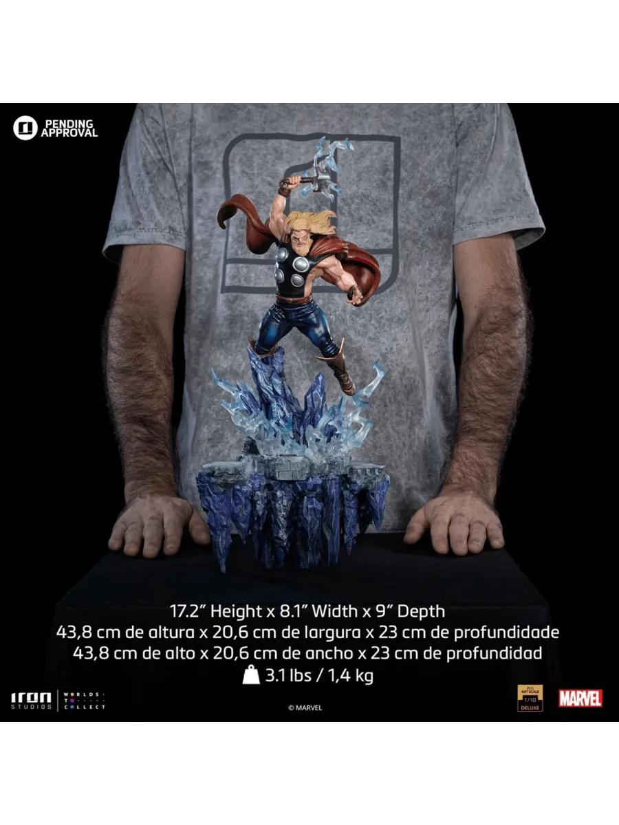 Marvel - Thor, Infinity Gauntlet Deluxe 1:10 Scale Statue - Image 12