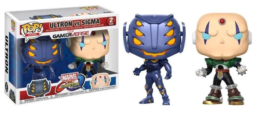 Marvel vs Capcom: Infinite - Ultron vs Sigma Pop! Vinyl 2-pack - Image 2