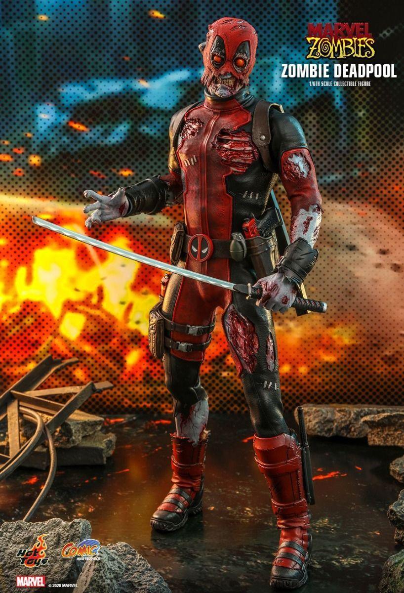 Marvel Zombies (comics) - Deadpool 1:6 Scale 12" Action Figure - Image 13