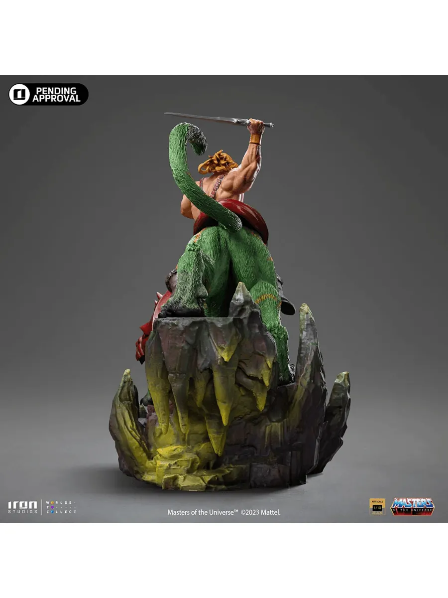 Masters of the Universe - He-Man & Battle-Cat 1:10 Scale Statue - Image 7