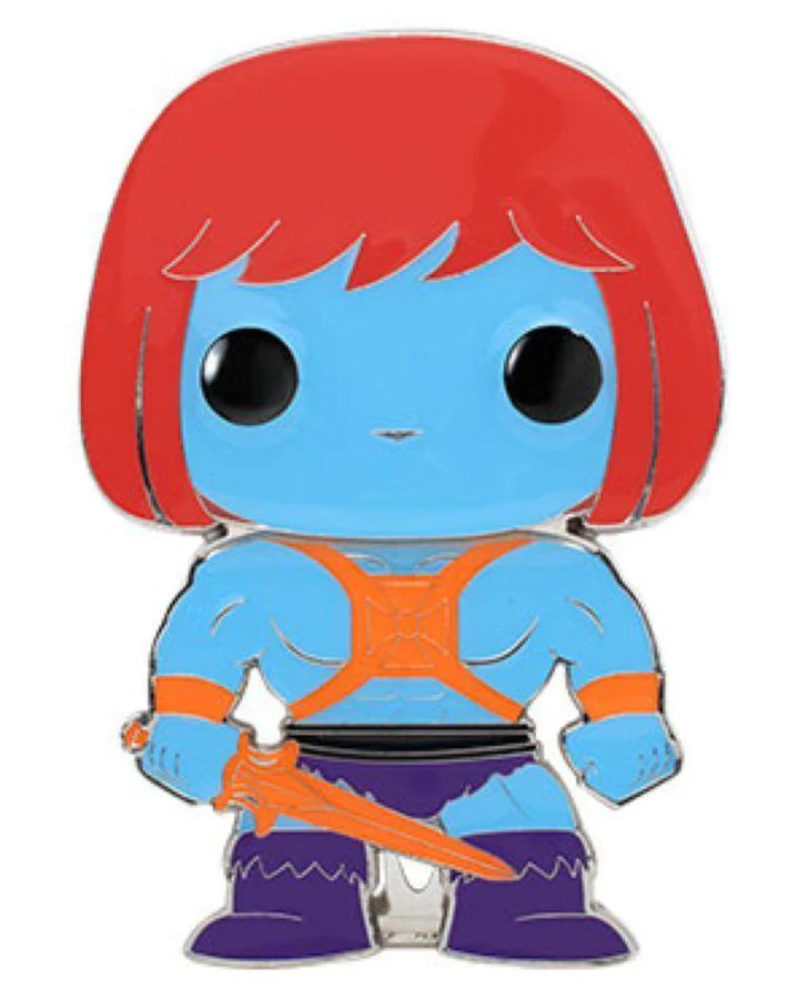 Masters of the Universe - He-Man (with chase) 4" Pop! Enamel Pin - Image 3