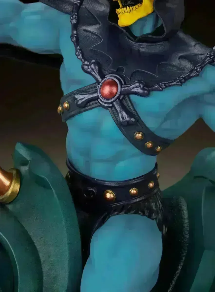 Masters of the Universe - Skeletor & Panthor Deluxe 1:6 Scale Maquette - Image 16