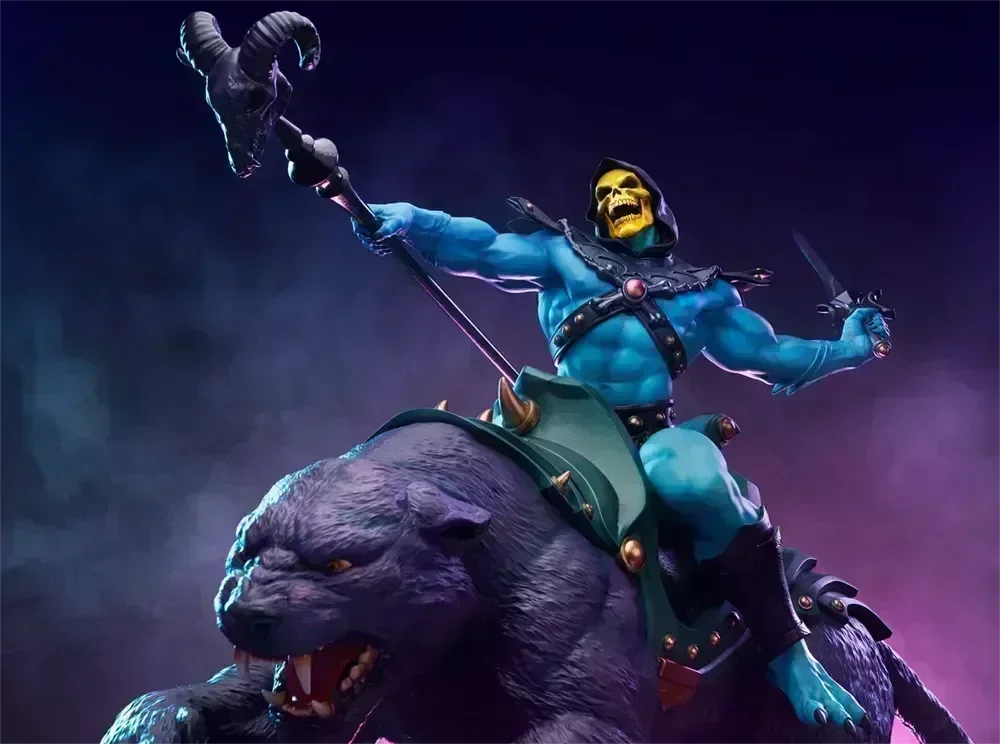 Masters of the Universe - Skeletor & Panthor Deluxe 1:6 Scale Maquette - Image 26