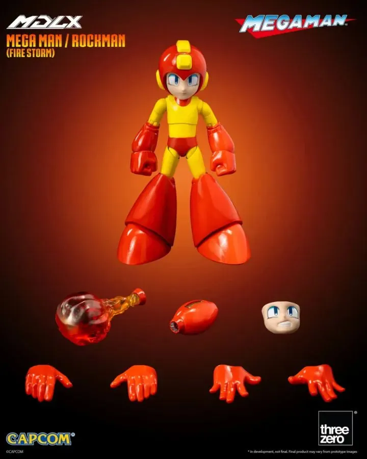 Megaman - Megaman / Rockman (Fire Storm) MDLX Figure - Image 5