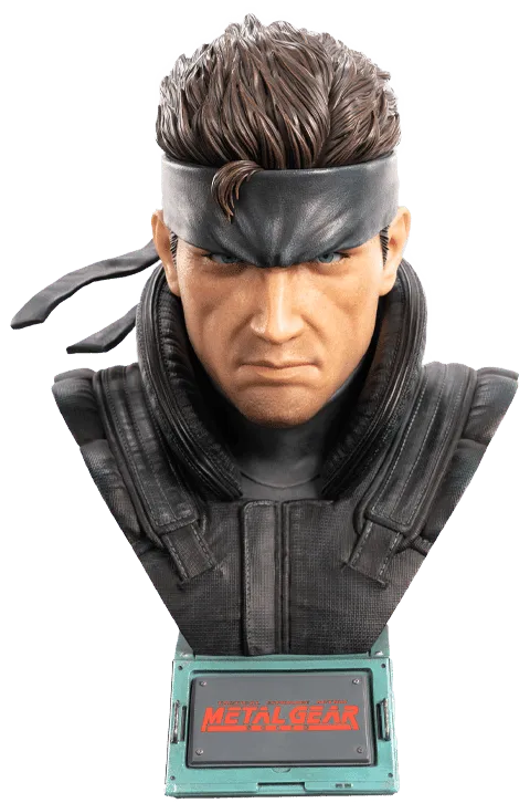Metal Gear Solid - Solid Snake - Life-Size Bust