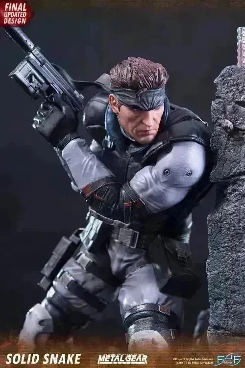 Metal Gear Solid - Solid Snake Statue - Image 5