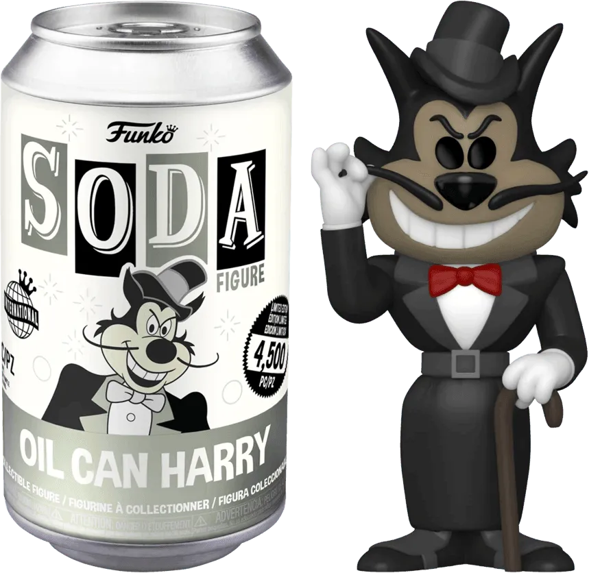 Mighty Mouse - Oil Can Henry (with chase) Vinyl Soda