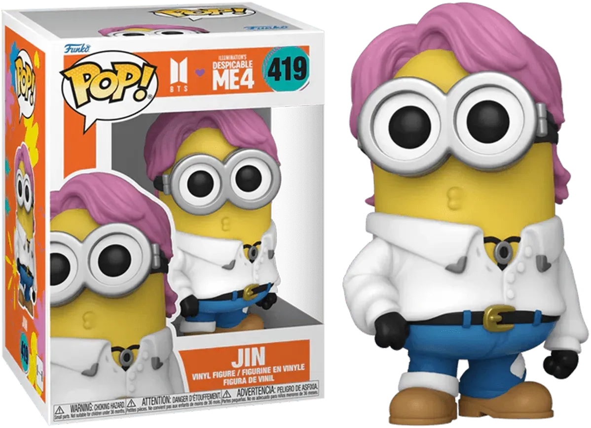 Minions x BTS - Jin Pop! Vinyl