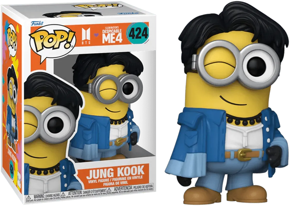 Minions x BTS - Jung Kook Pop! Vinyl