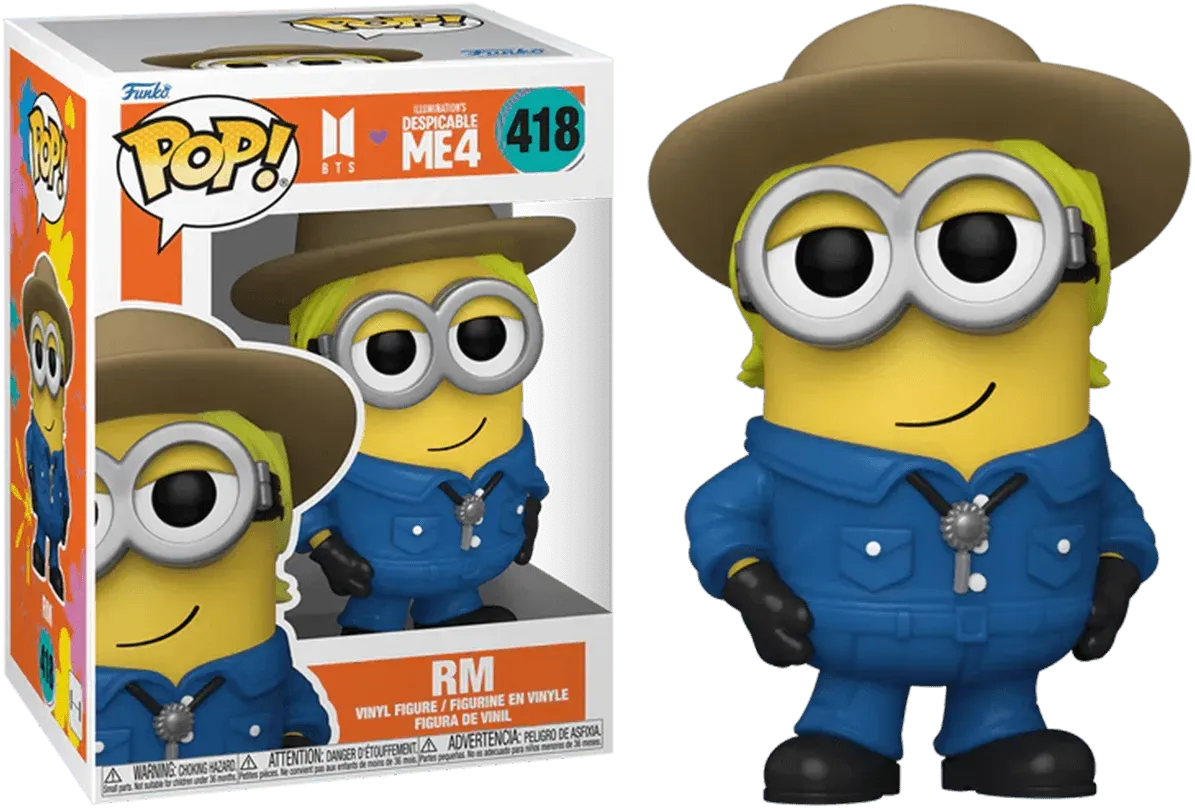 Minions x BTS - RM Pop! Vinyl
