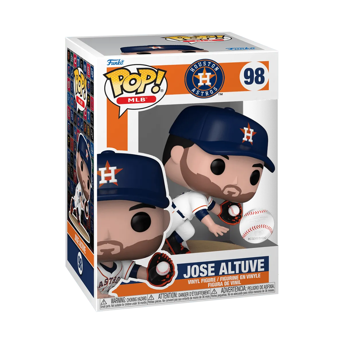 MLB: Astros - Jose Altuve (catching) Pop! Vinyl - Image 3
