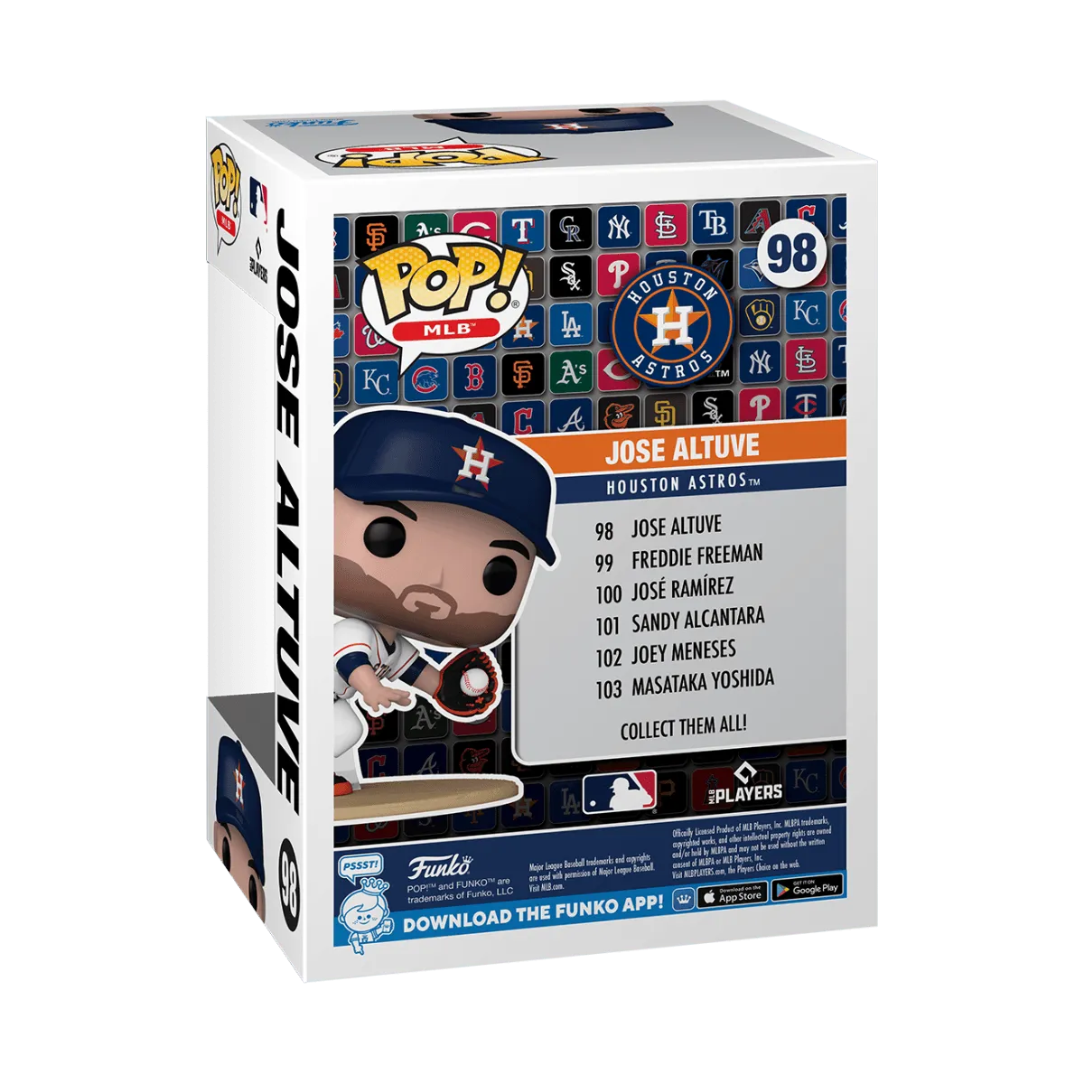 MLB: Astros - Jose Altuve (catching) Pop! Vinyl - Image 4