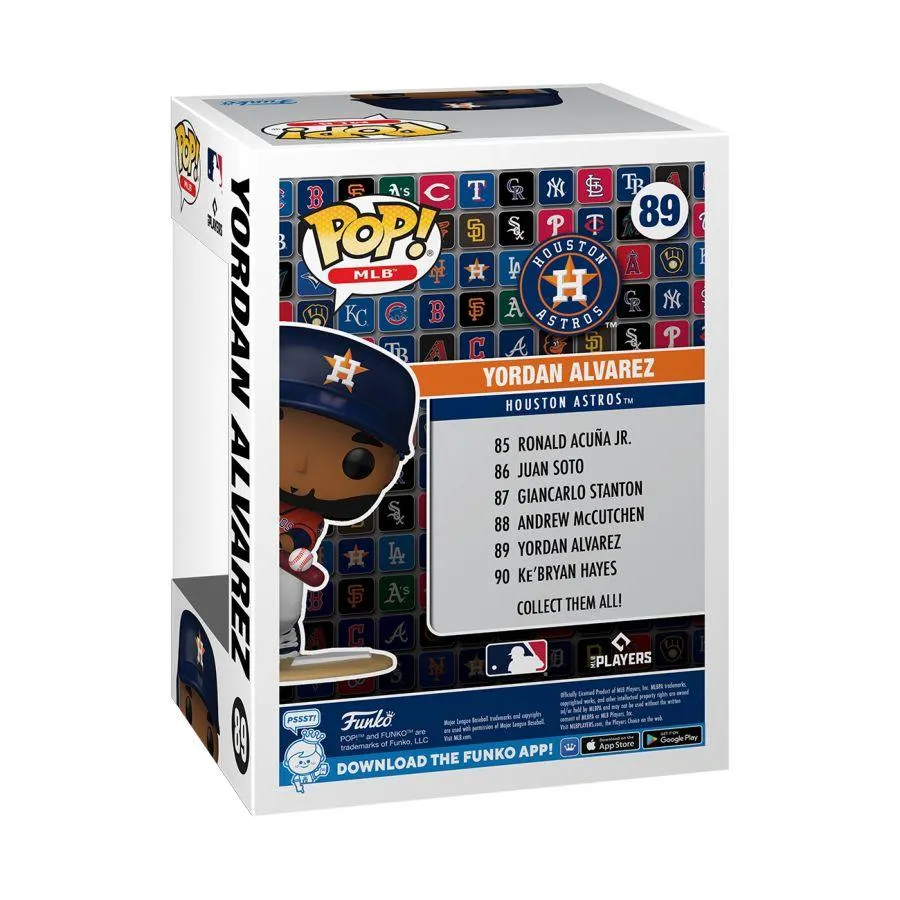 MLB: Astros - Yordan Alvarez Pop! Vinyl - Image 4