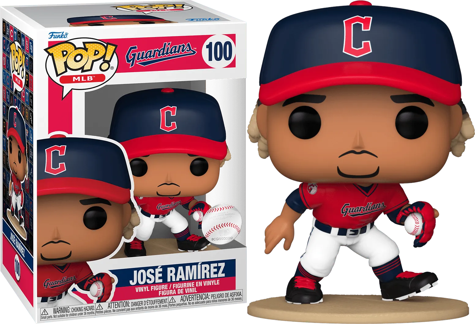 MLB: Guardians - Jose Ramirez Pop! Vinyl