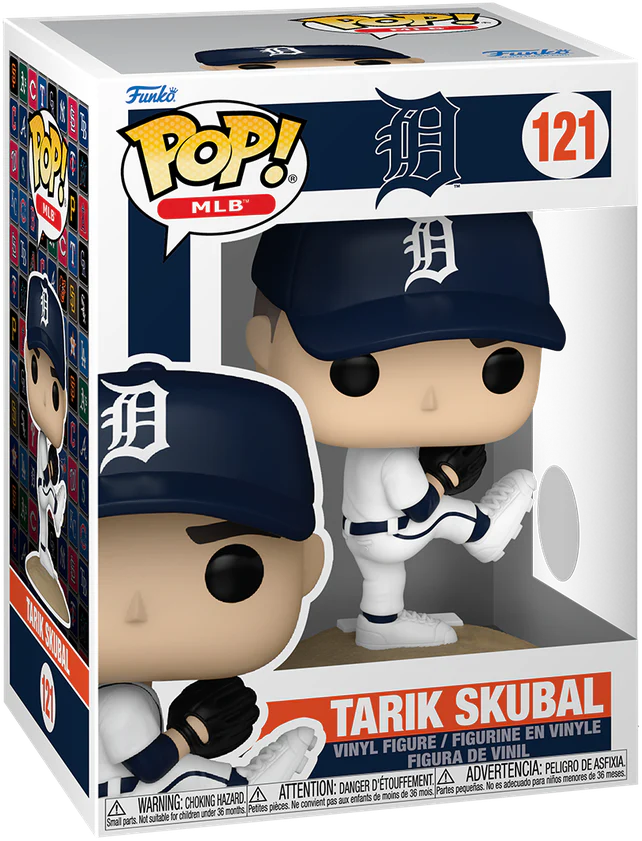 MLB: Tigers - Tarik Skubal Pop! Vinyl - Image 3