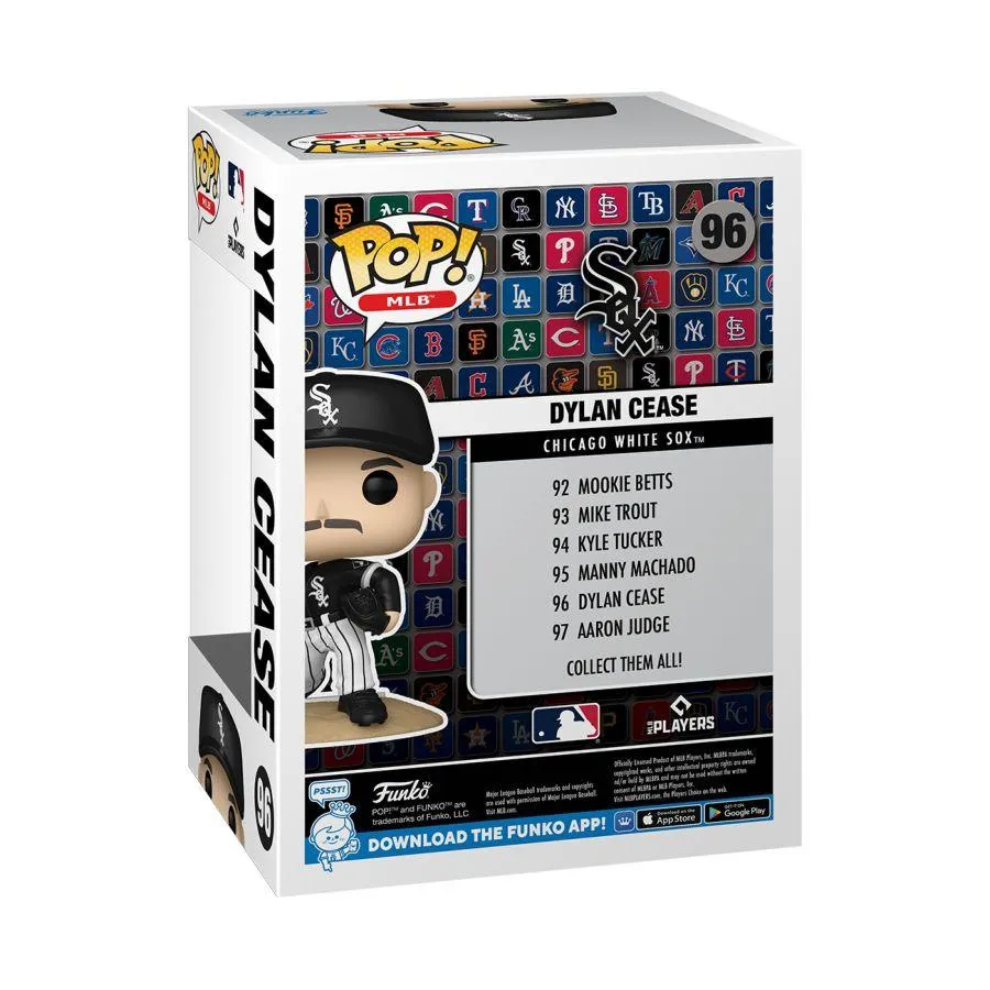 MLB: White Sox - Dylan Cease Pop! Vinyl - Image 4