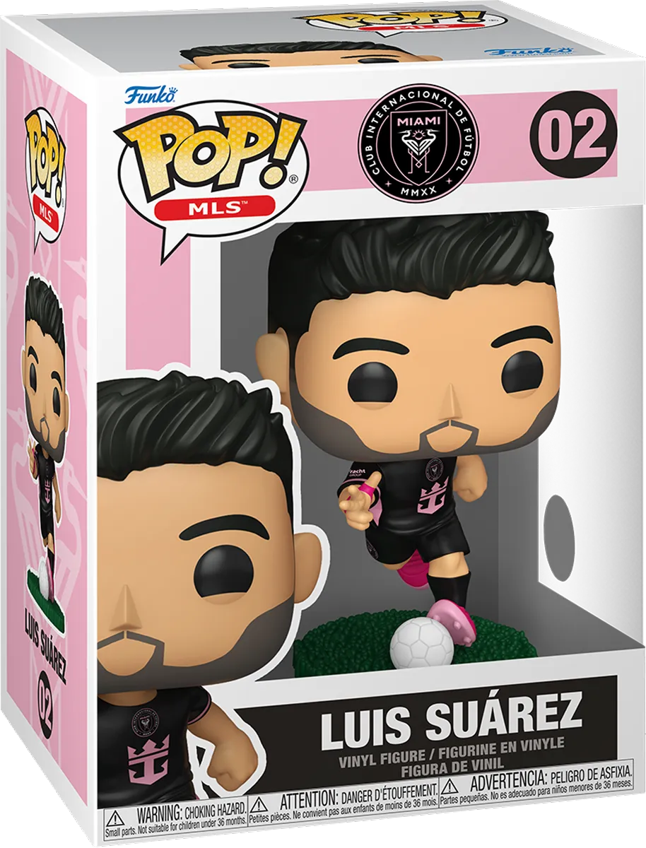 MLS: Inter Miami - Luis Suarez (Away) Pop! Vinyl - Image 3