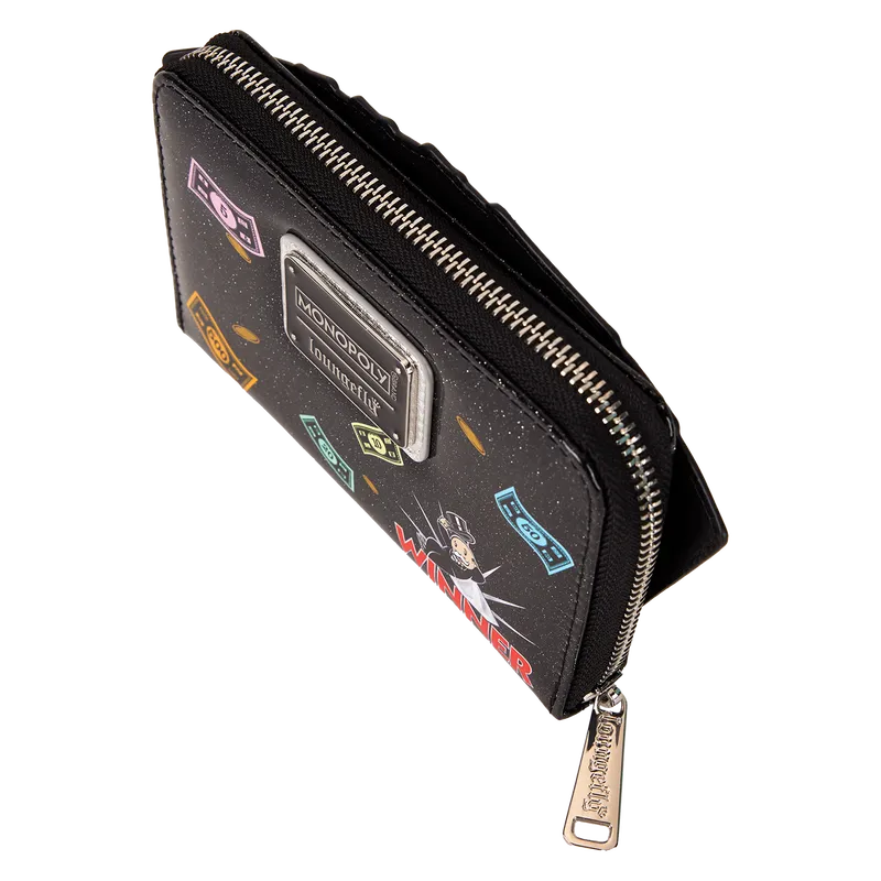 Monopoly 90th - Money Glitter Zip Around Wallet - Image 5