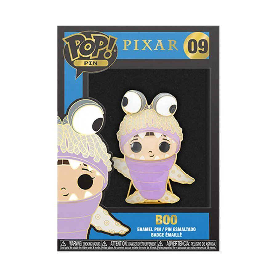 Monsters Inc - Boo Monster Suit (with chase) 4" Pop! Enamel Pin - Image 4