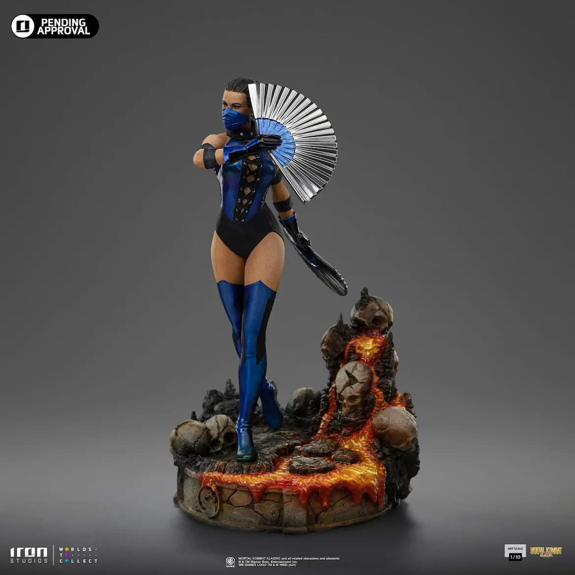 Mortal Kombat - Kitana 1:10 Scale Statue - Image 5