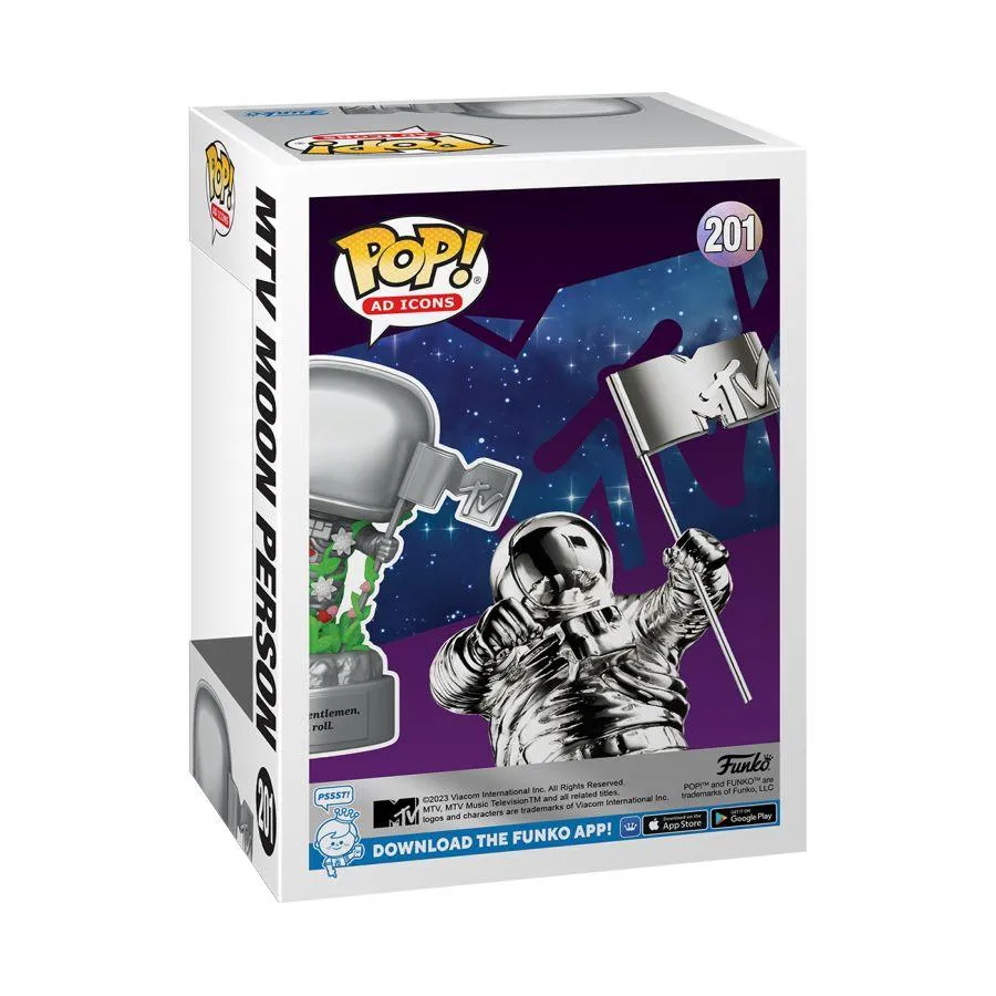 MTV - Moon Person 40th Anniversary Pop! Vinyl - Image 4