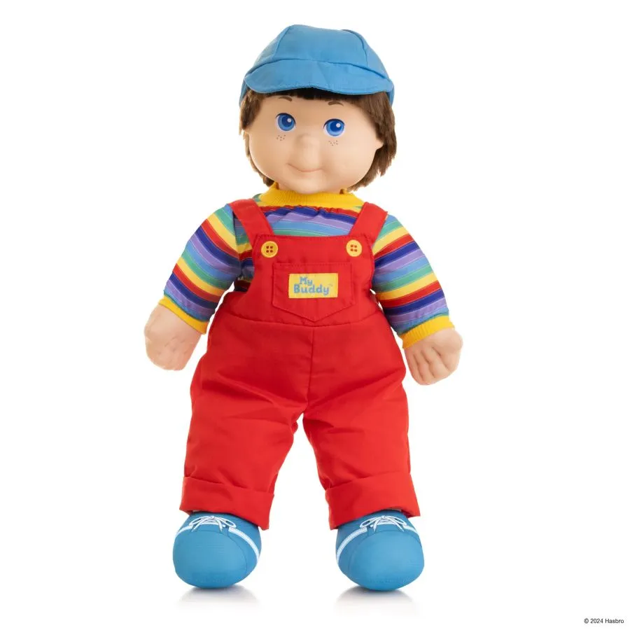 My Buddy - My Buddy in Red Overalls Plush Doll - Image 2