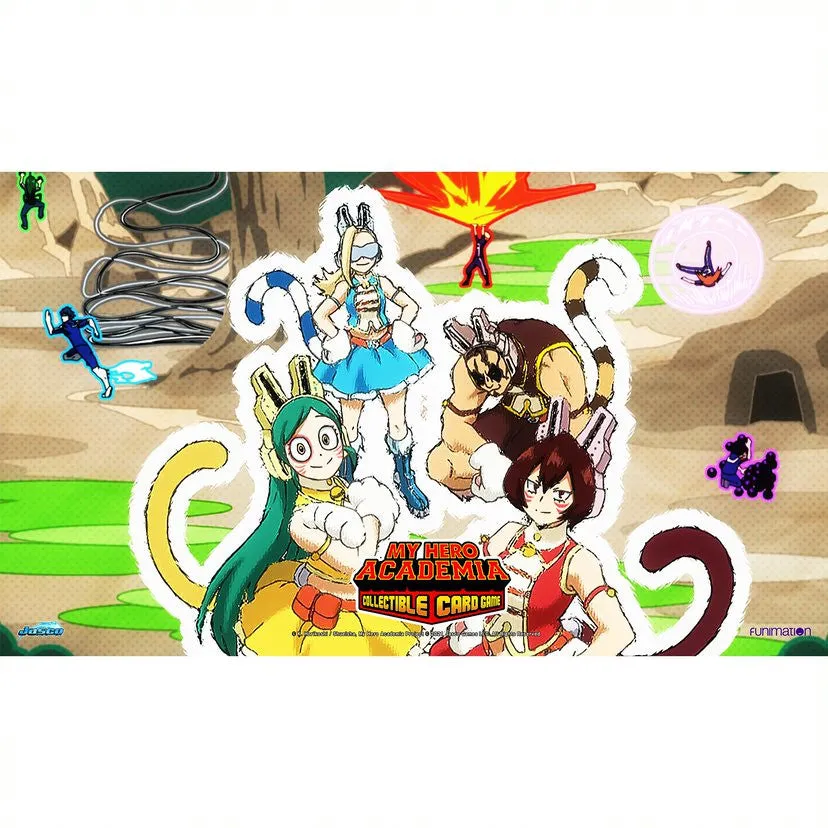 My Hero Academia CCG Wild Wild Pussycats Playmat - Image 2