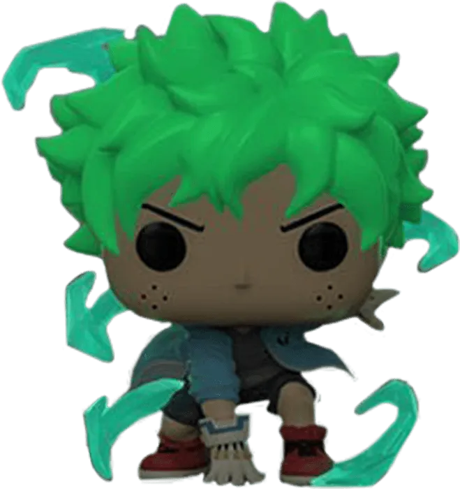 My Hero Academia - Izuku Midoriya (Deku) with Gloves Glow US Exclusive Pop! Vinyl - Image 2