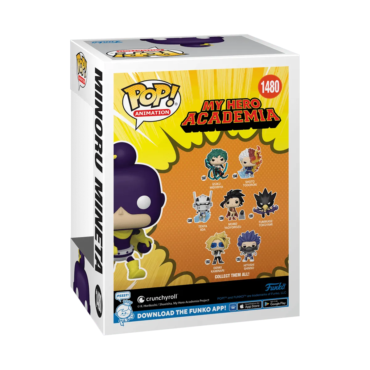 My Hero Academia - Minoru Mineta US Exclusive Pop! Vinyl - Chase Bundle [RS] - Image 6