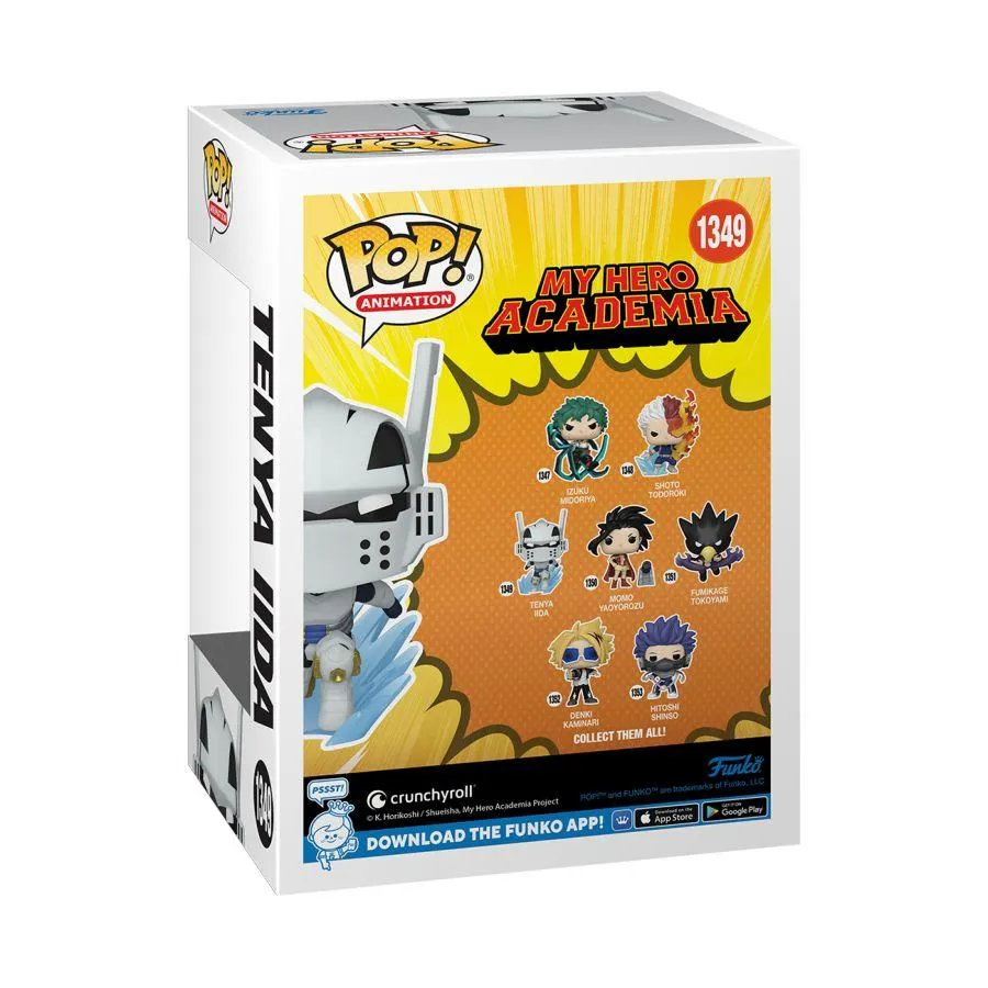 My Hero Academia - Tenya Iida (Recipro Blast) US Exclusive Glow Pop! Vinyl [RS] - Image 4