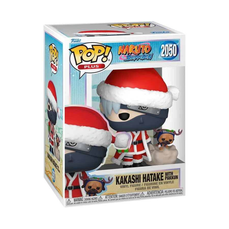Naruto - Kakashi Hatake with Pakkun (Holiday) Pop! Plus - Image 3