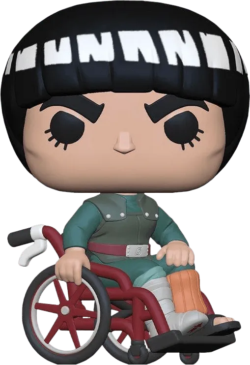 Naruto - Might Guy in Wheelchair US Exclusive Pop! Vinyl [RS] - Image 2
