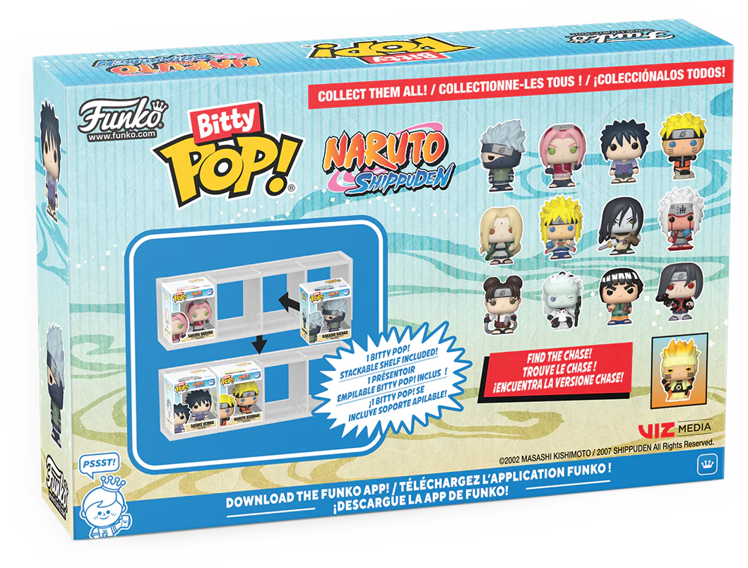 Naruto - Naruto Bitty Pop! 4-Pack - Image 3