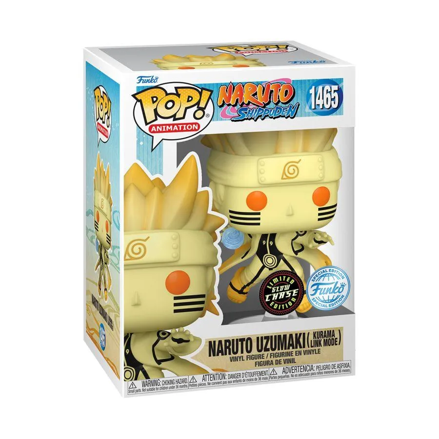 Naruto - Naruto Uzumaki (Kurama Link Mode) US Exclusive Pop! Vinyl [RS] - Image 6