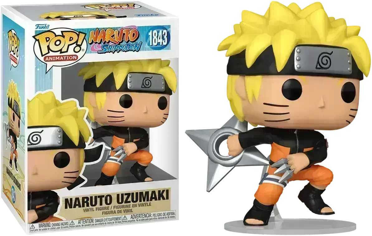 Naruto - Naruto Uzumaki with Shuriken Pop! Vinyl