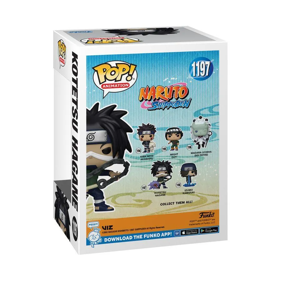 Naruto: Shippuden - Kotetsu Hagane with Weapon Pop! Vinyl - Image 4