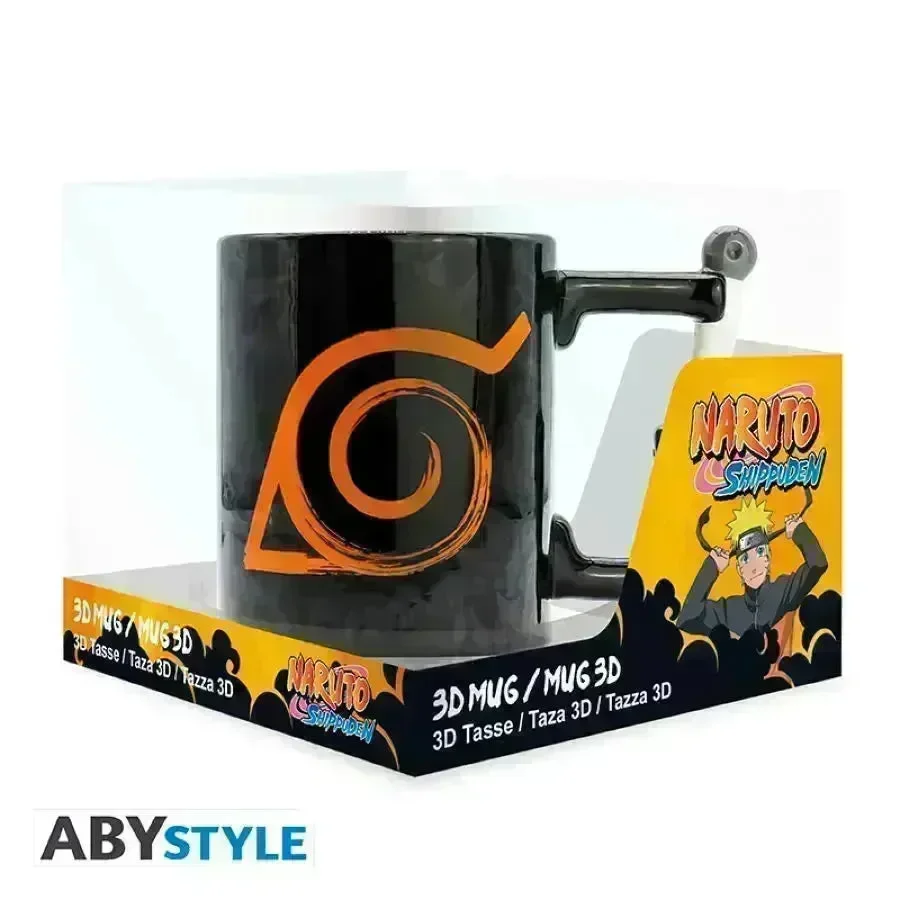 Naruto Shippuden - Kunai Konoha Dolomite 3D Mug - Image 4