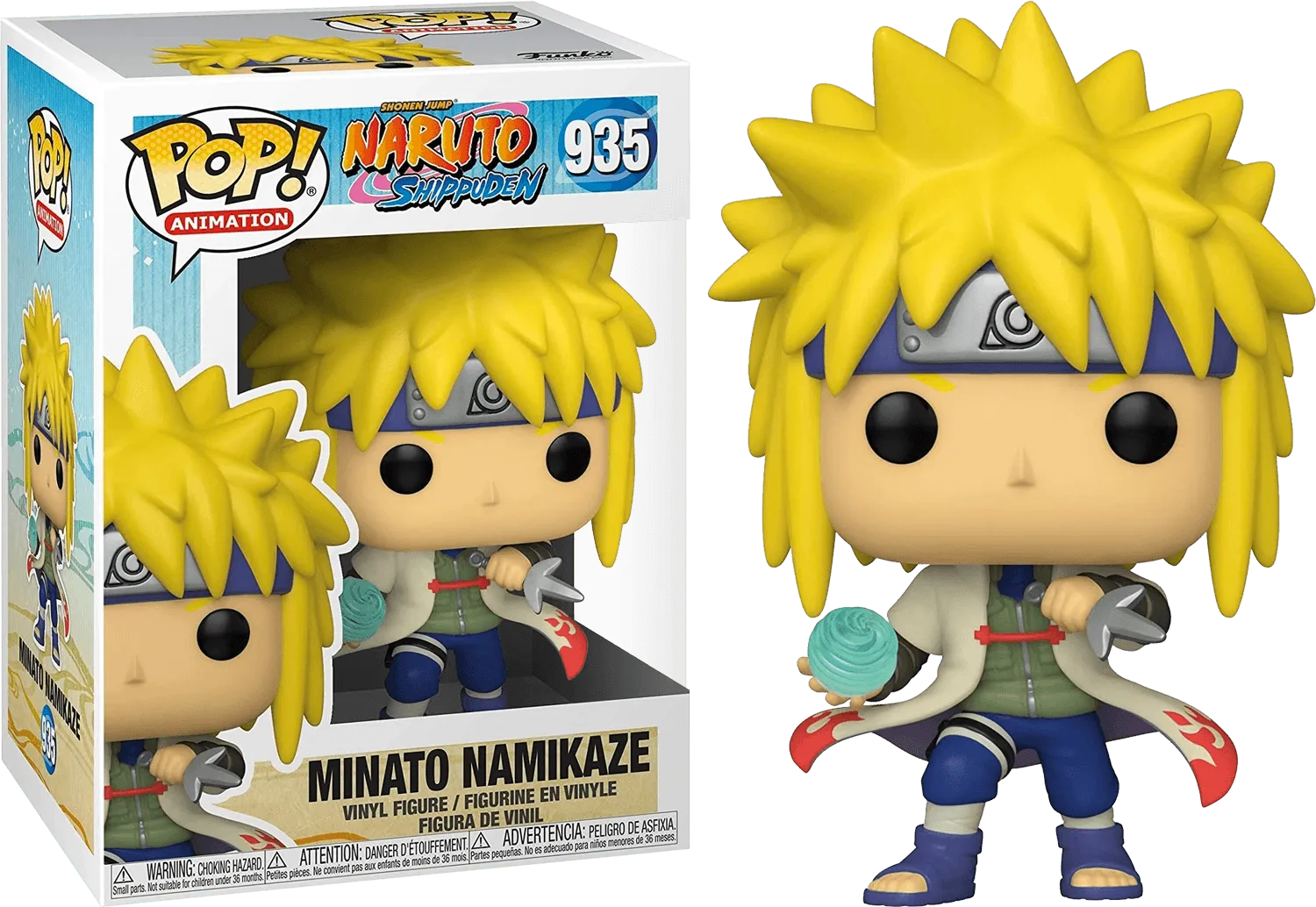 Naruto: Shippuden - Minato (with chase) US Exclusive Pop! Vinyl [RS]