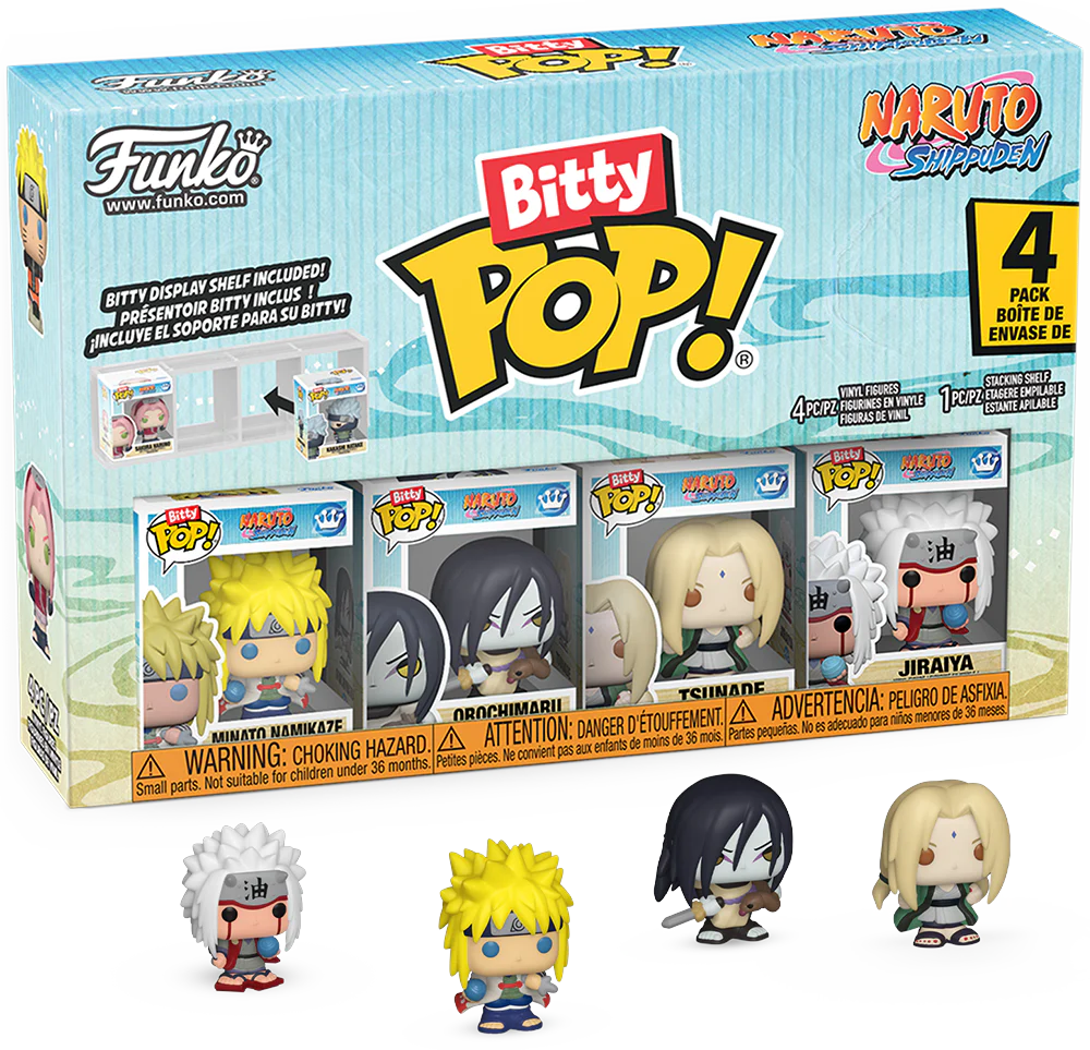 Naruto - Team 2 Bitty Pop! 4-Pack