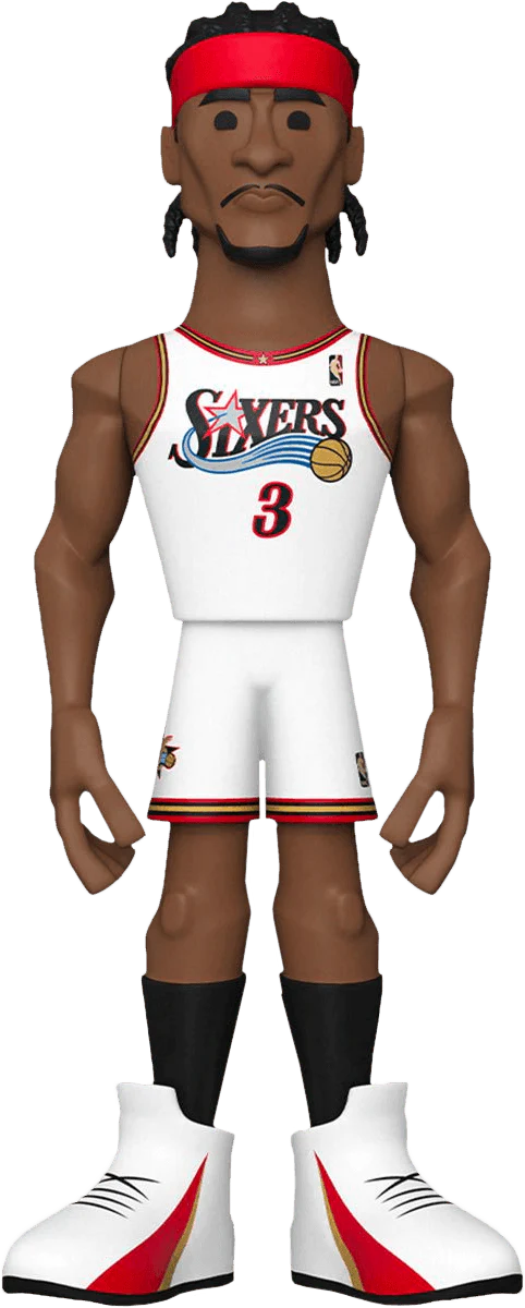 NBA: 76ers - Allen Iverson (chance of a chase) 12" Vinyl Gold - Image 2