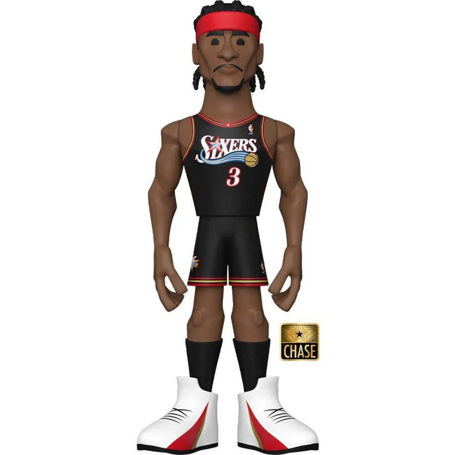 NBA: 76ers - Allen Iverson (chance of a chase) 12" Vinyl Gold - Image 4