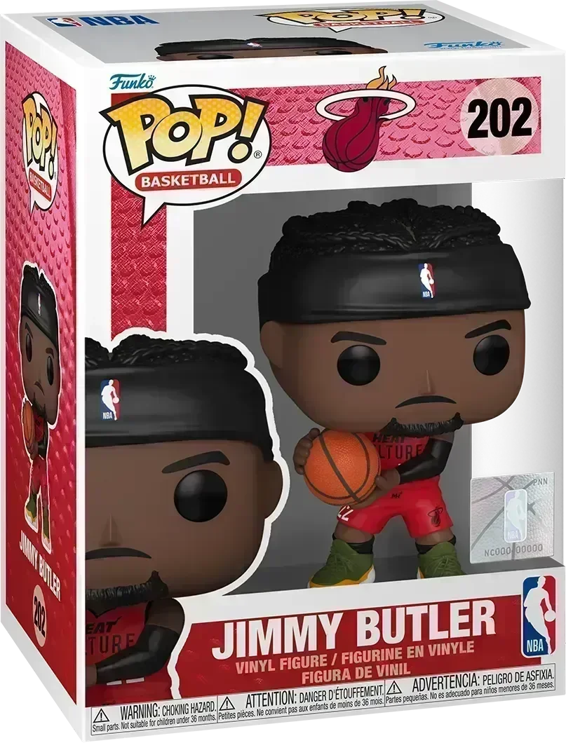 NBA: Heat - Jimmy Butler (City Edition 2024) Pop! Vinyl - Image 3