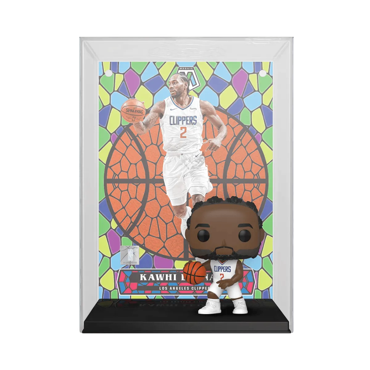 NBA - Kawhi Leonard (Mosaic) Pop! Trading Card - Image 2
