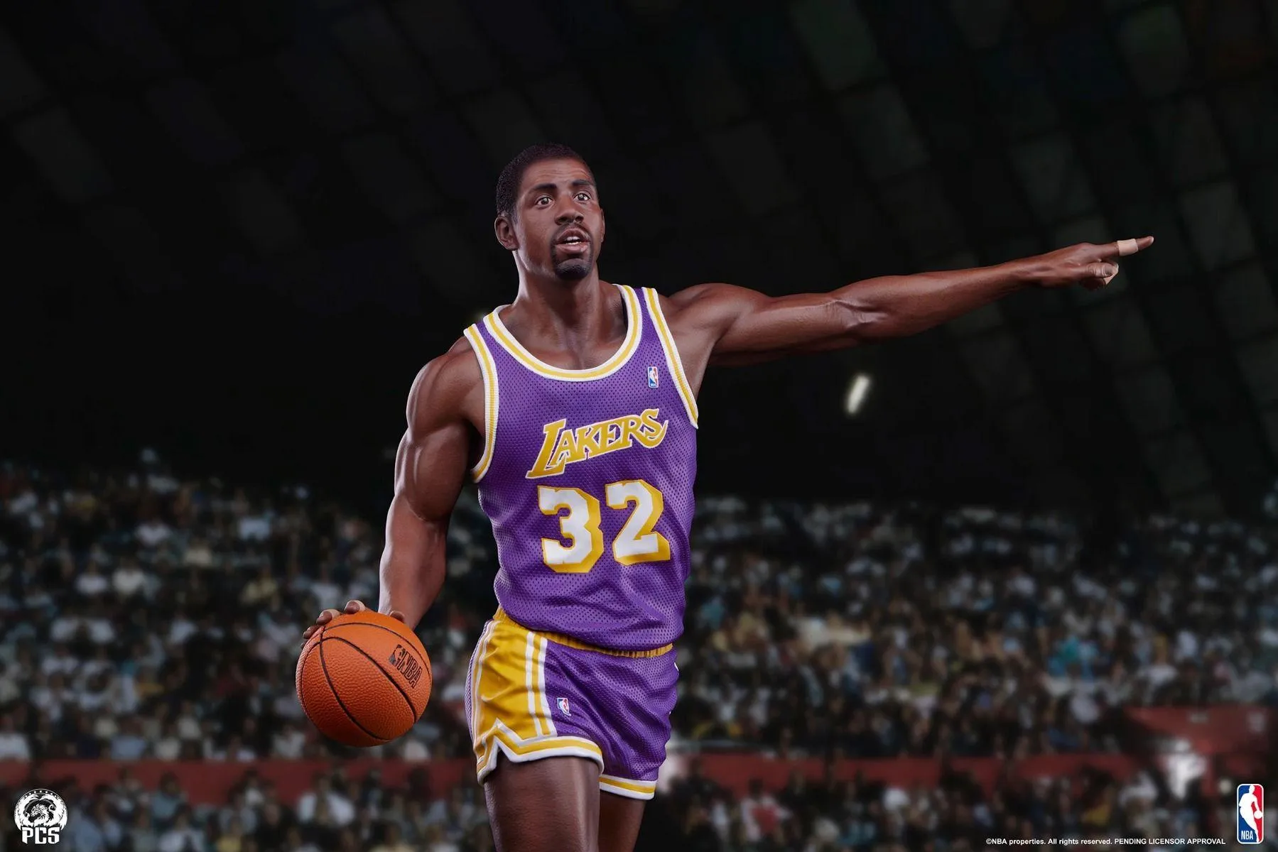 NBA - Magic Johnson 1:4 Scale Statue - Image 5
