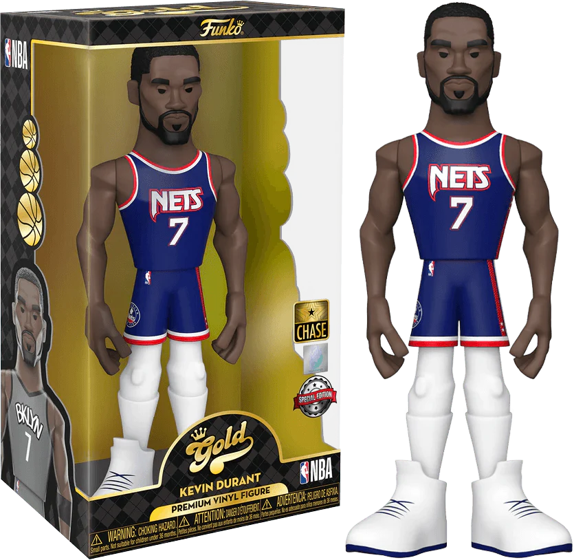 NBA: Nets - Kevin Durant (CE'21) US Exclusive 12" (with chase) Vinyl Gold [RS] - Image 2