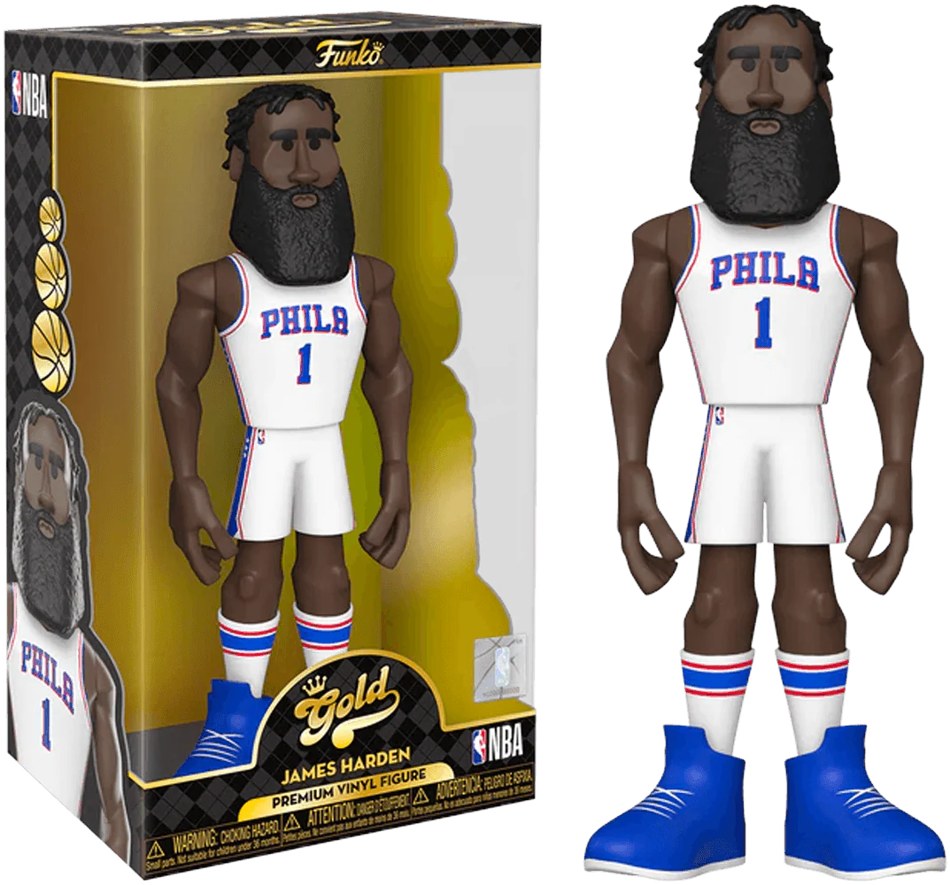 NBA: Rockets - James Harden (with chase) 12" Vinyl Gold