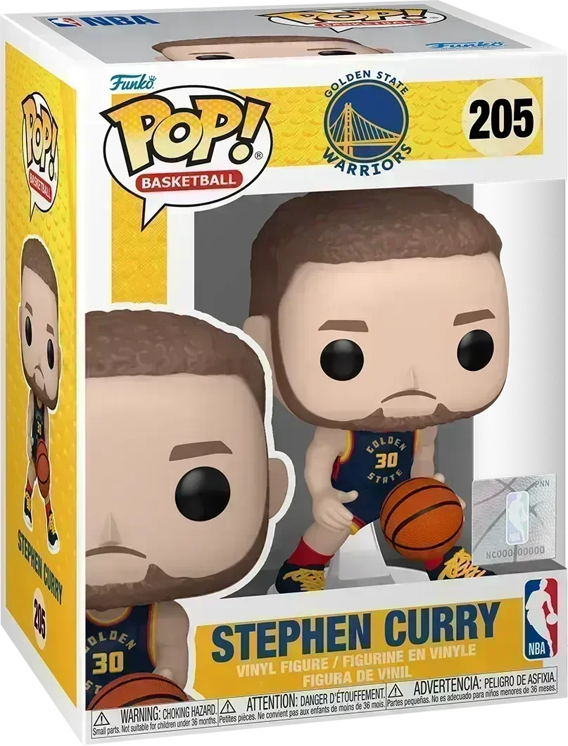 NBA: Warriors - Stephen Curry (City Edition 2024) Pop! Vinyl - Image 3