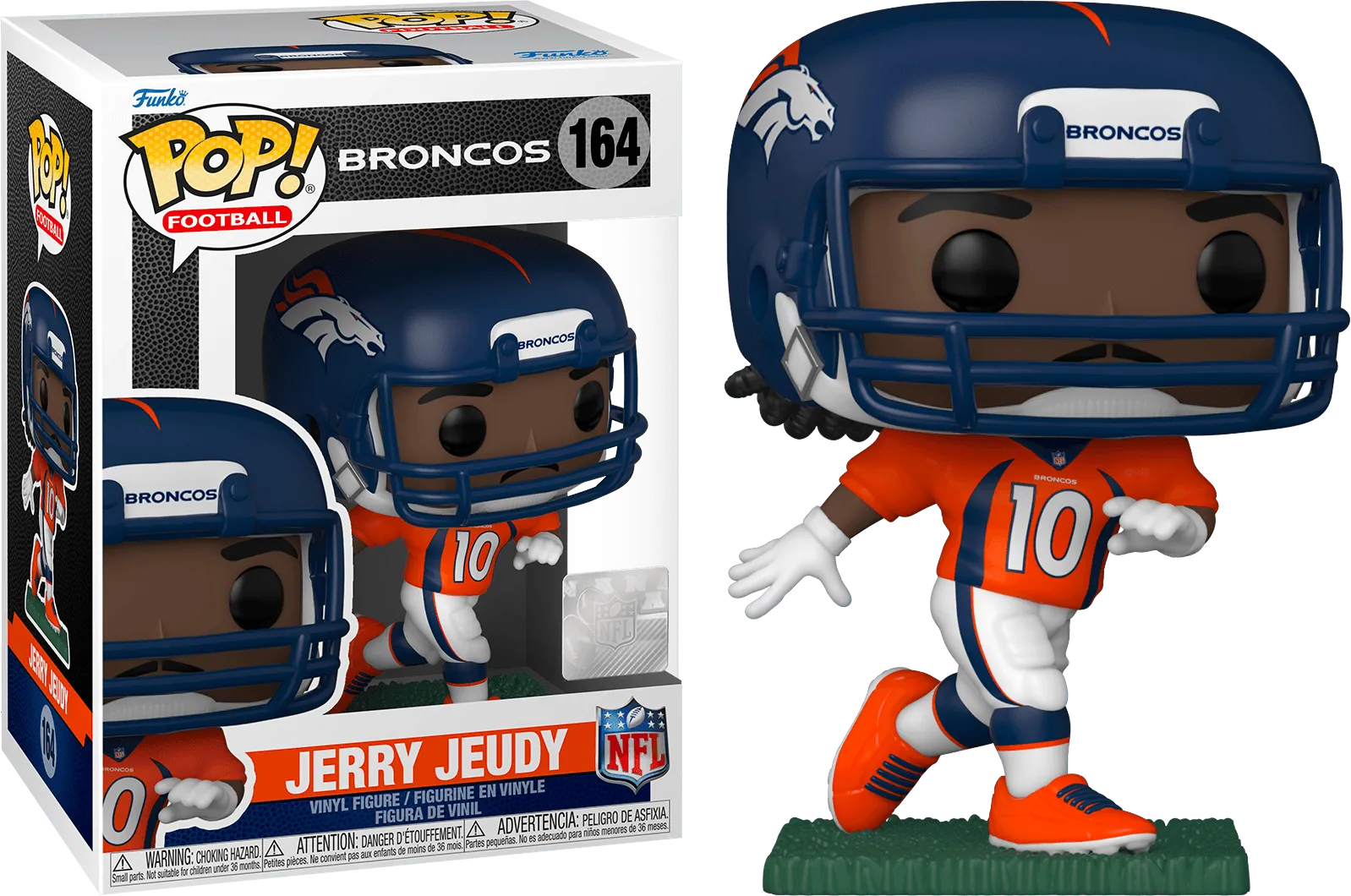 NFL: Broncos - Jerry Jeudy (Home) Pop! Vinyl