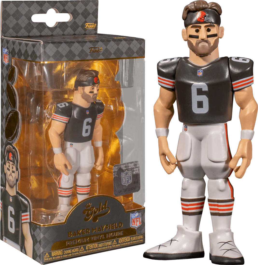NFL: Browns - Baker Mayfield (with chase) 5" Vinyl Gold