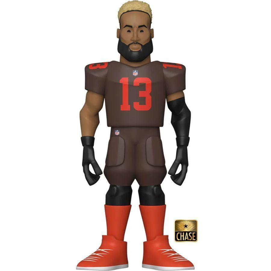 NFL: Browns - Odell Beckham Jr (with chase) 5" Vinyl Gold - Image 4